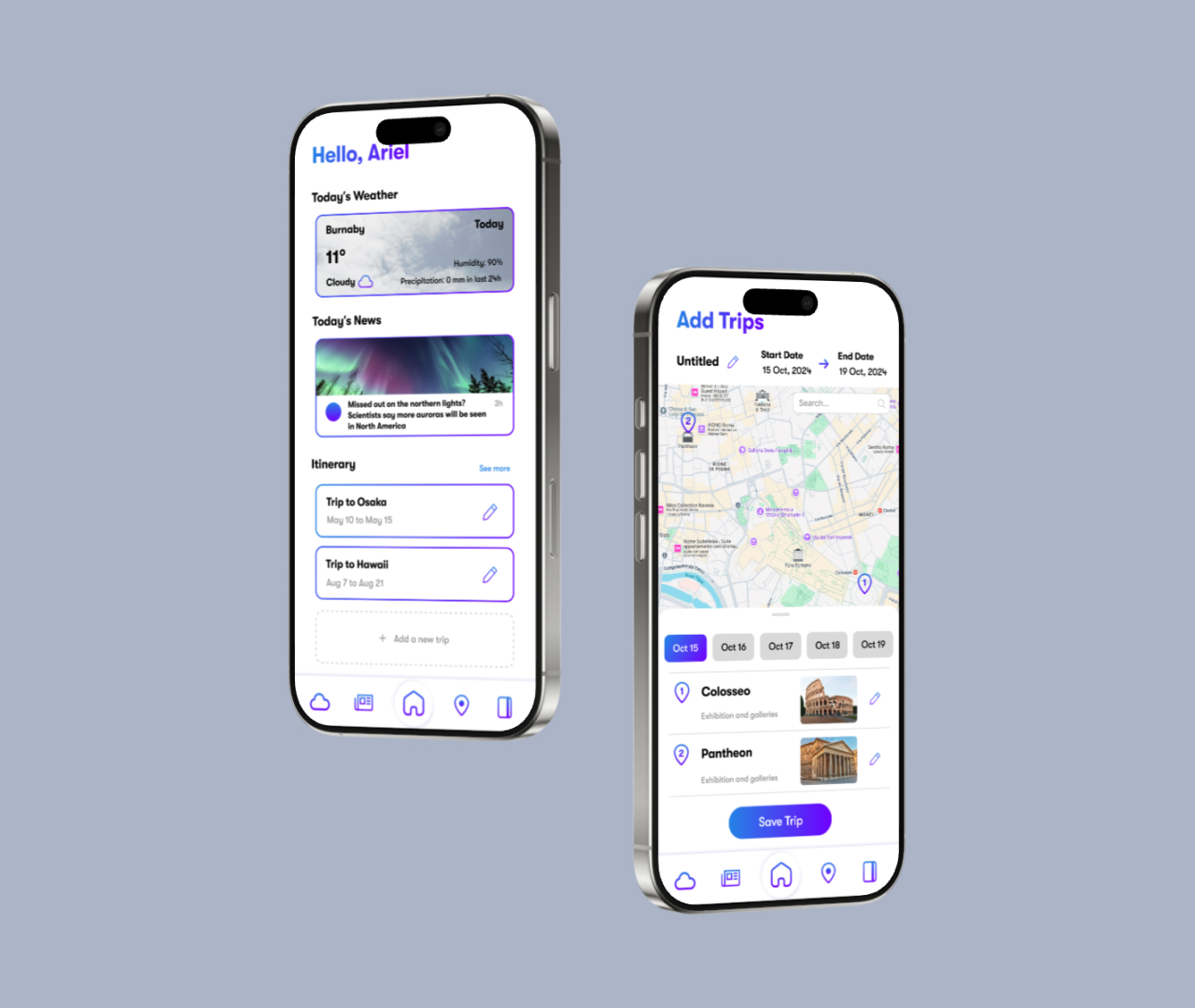 Exploria mobile application computing project
